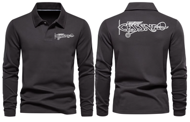 CESSNA LONG SLEEVE POLO